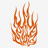 Fire Artwork In SVG, PNG, PDF And DXF Formats