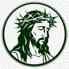 Creative Jesus In DXF - Free Download