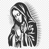 Creative Our Lady Of Guadalupe In SVG Format - Free Download