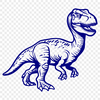 Free Prehistoric PDF Drawing - Free Download