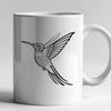 Hummingbird Vector Art In SVG, PNG, PDF And DXF File Formats