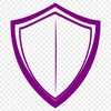 A simple shield design made from vector art, suitable for use in digital projects and cutting machines.