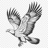 Unique Eagle Vector Craft File