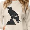 Perched Eagle SVG - Clipart For Commercial Use