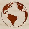 Global Illustration in Vector Format A digital illustration of a 3D globe representing the planet Earth.