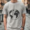 2D Vector Earth Illustration An accurate illustration of our planet in a 2D vector format.