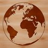 Vector Planet Design Illustrative representation of the Earth globe.
