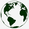 A detailed illustration of our planet Earth in a vector format.