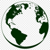 Stylized Vector Illustration of the Earth A stylized illustration of our planet, rendered as a vector graphic in SVG format.