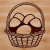 Colorful Easter SVG Design Vector Art Colorful hand-drawn Easter egg design with intricate details and patterns, suitable for various digital applications.