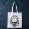 Decorated Easter Egg Graphic Easter-themed SVG graphic featuring a colorful decorated egg.