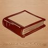 Beautiful Vector Design Image A digital illustration of a book with a classic design.