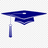 A stylish graduation hat icon in vector format. A graduation cap icon made in vector format for easy editing and customization.