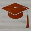 Graduation Hat Icon A simple, iconic representation of a graduation cap, ideal for educational and academic contexts.