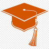 A stylized illustration of a graduation cap symbolizing academic achievement.
