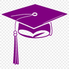 Graduation Icon in Vector Format Graduation cap icon in vector format, suitable for educational themes and design projects.