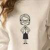 Simple Educator Icon A simple vector graphic of a person in an educational role.
