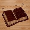 Learning Companion Illustration An open book with pages turned to reveal text, suitable for educational or design purposes.