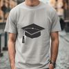 Educational Icon - Graduation Cap Design A simple graduation cap illustration in vector format, suitable for education-themed designs and projects.