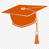 Grad Cap Icon A traditional graduation cap symbol used in education to represent academic achievement.