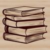 Elegant Book Illustration for Educational Materials A digital illustration of a book with a minimalist design, suitable for educational purposes.