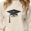 Simple Grad Cap Illustration A simple illustration of a graduation cap, symbolizing academic achievement in education.