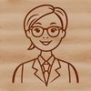 Elegant Educator Vector Graphic An SVG image of a teacher figure, suitable for educational or commercial use as clip art or vector design element.
