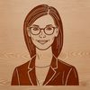 Educator Silhouette Vector Graphic A simple illustration of a woman in a professional teaching role, suitable for educational and creative projects.