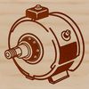 A detailed diagram of a modern electric motor used in various technological applications.