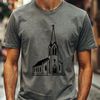 Free SVG Vector Art of a Baptist Church A stylized illustration of a Baptist church, created in vector format for easy customization.