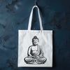 Buddha Statue Illustration Vector illustration of a Buddha statue, suitable for digital designs and cutting machine projects.