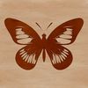 Beautiful Insect Vector Graphic Art Colorful butterfly illustration for graphic design and printing projects.