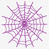 A detailed illustration of a spider web in vector format, suitable for digital printing or cutting.