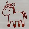 Beautiful Vector Horse Design SVG File An SVG image of a horse, suitable for cutting machines and laser cutters.