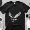 Flight Ready Falcon Illustration A detailed illustration of a falcon in flight, suitable for various designs and projects.