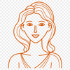 Free Vector Graphic Female Character A vector illustration of a woman, suitable for various design projects.