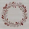 A decorative floral wreath design created as a vector graphic for digital and craft projects.