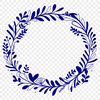 Free Vector Wreath Clip Art for Download Floral wreath design made with vector shapes in an SVG format.