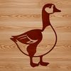 A detailed vector illustration of a goose, suitable for commercial or personal projects.