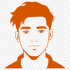 Free Downloadable Clip Art Man A simple illustration of a male figure, suitable for vector graphics and cutting machine projects.