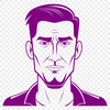 Male Figure Line Art Illustration A simple line art illustration of an adult male figure in various poses.