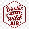 Nature Quotes SVG Graphic Nature-inspired quote graphic designed as a vector image for commercial use.