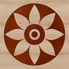 An illustration of a single sunflower plant in full bloom, suitable for use in garden-inspired designs.