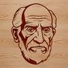 A digital illustration of a male figure in a neutral pose, suitable for vector art projects.