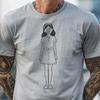 Young Female Character Design SVG A young girl illustration in vector format suitable for commercial and personal use.