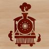 A detailed illustration of a train vehicle with intricate design elements suitable for vector art projects.