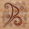 Elegant Embellishment Design PNG and SVG Files An intricate ornate paisley shape for vector art designs.