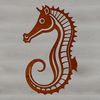 Free Vector Seahorse Illustration Vector illustration of a seahorse, a marine animal found in tropical waters.