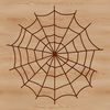 Illustrative SVG design of a delicate spider web with intricate patterns.