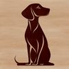 Beautiful Vector Dog Breed Image A sitting Weimaraner dog breed illustration in vector format.